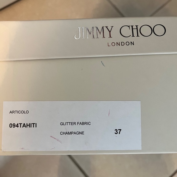 Jimmy Choo Silver Heels. - Picture 5 of 5